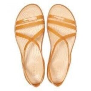 Crocs Women's Comfort Isabella Huarache Style Croslite Footbed Strappy Sandal 7